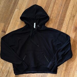 Athleta Women's Black Hoodie Sweater